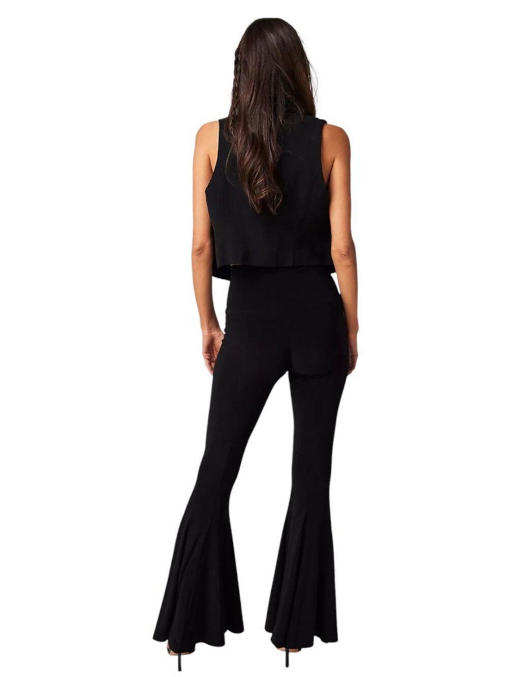 Norma Kamali Timeless Large Fishtail Lounge Pants NWT - Picture 2 of 8